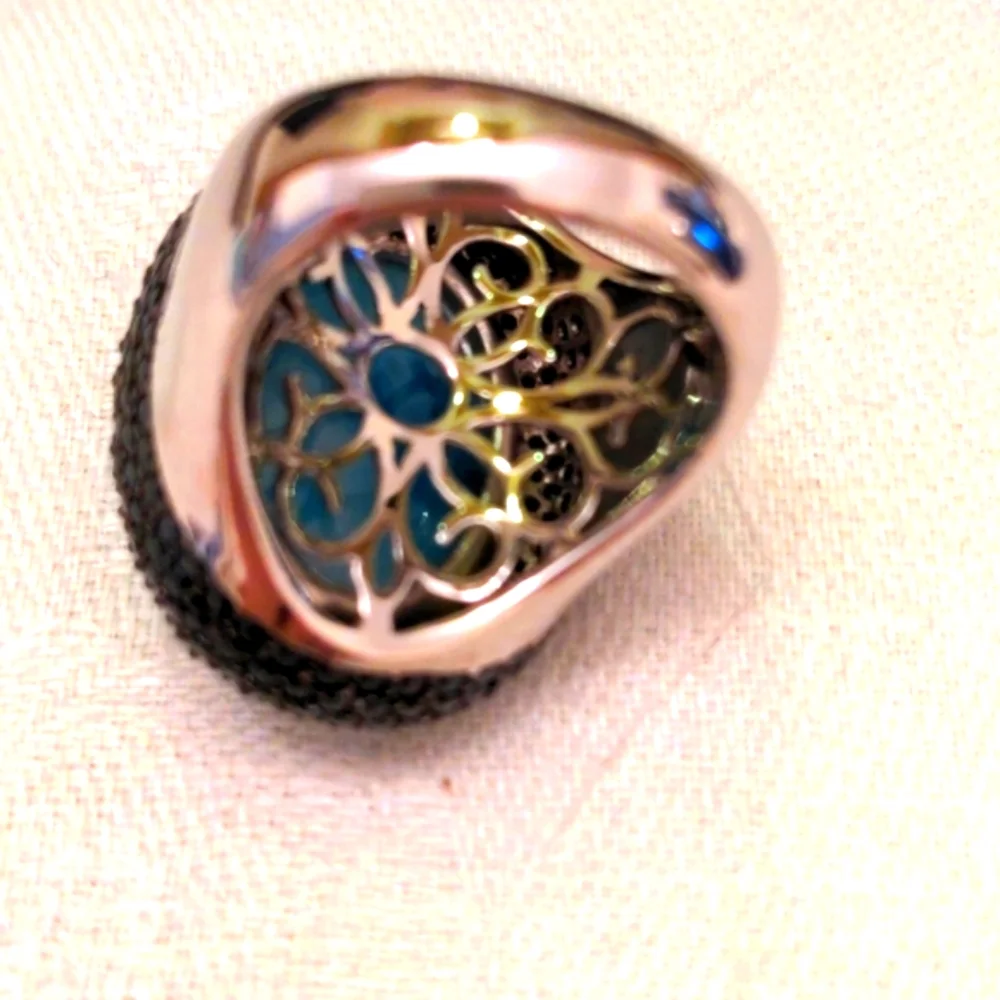 Hand Crafted gorgeous larimar